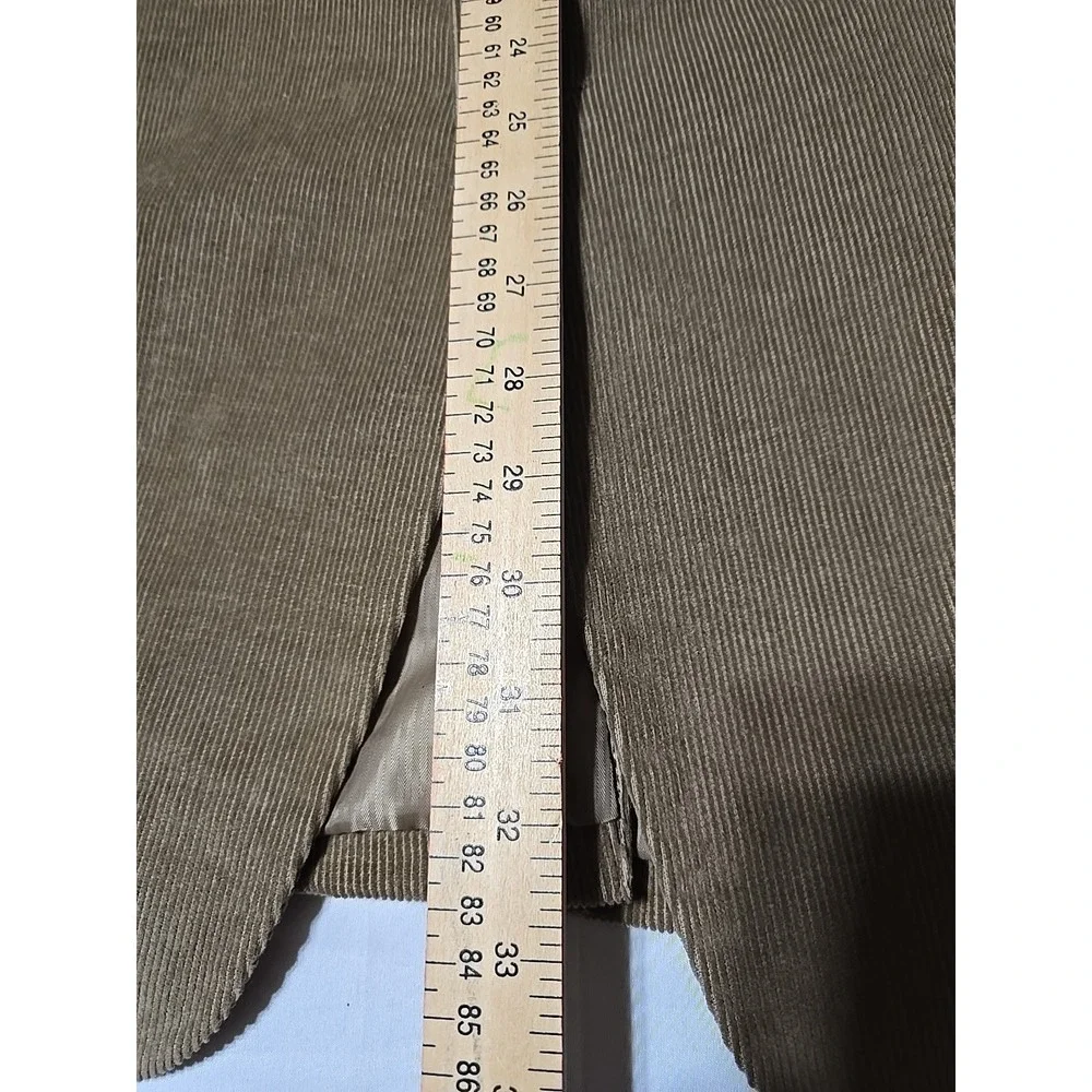 Joseph & Feiss Blazer Men's 50L Tan Corduroy Two Button Sport Coat Jacket